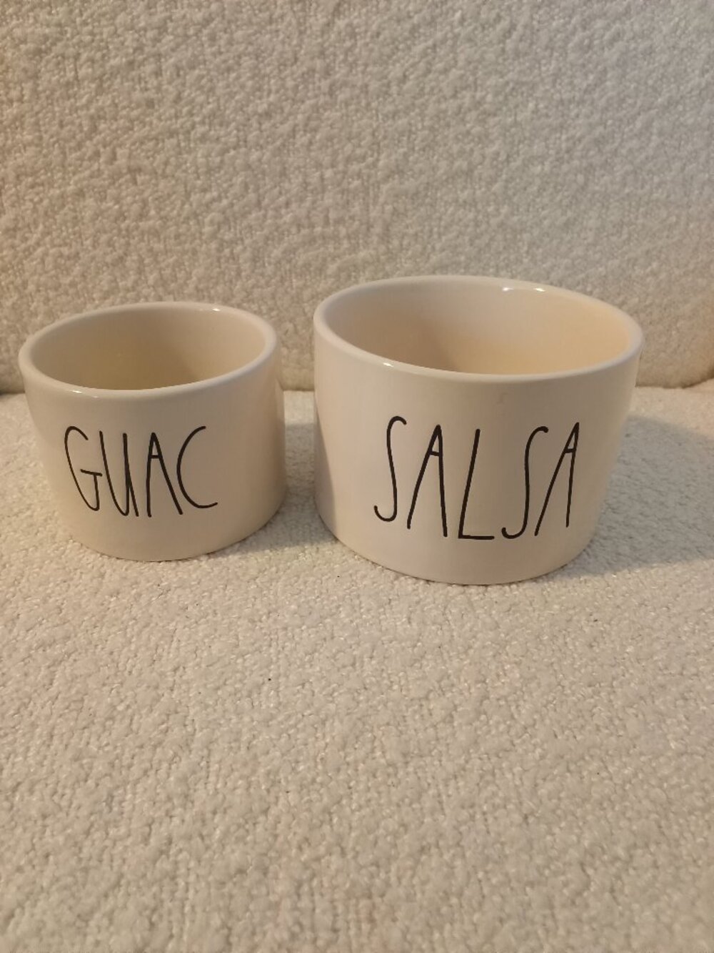 Rae Dunn Guac & Salsa Bowl Set - Picture 1 of 5
